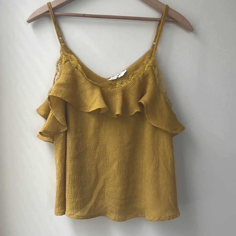 Mustard Tank Top